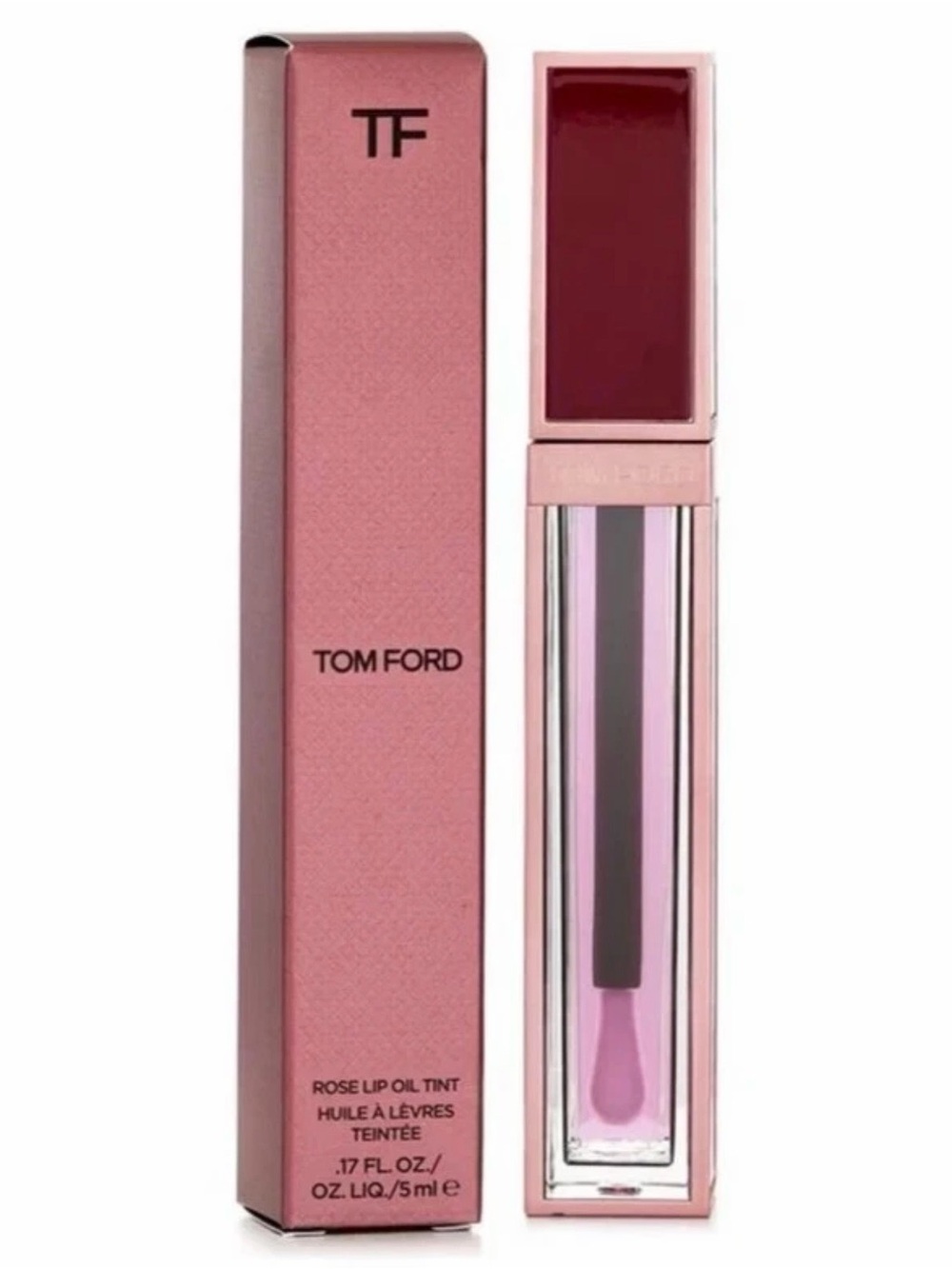 Tom Ford Rose Lip Oil Tint – Deep Rose Pink  (5 ml/.17 oz)